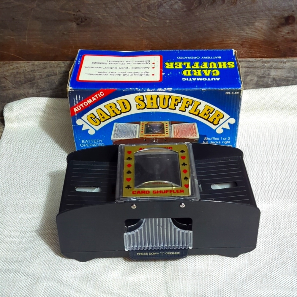 Vintage Automatic Card Shuffler Old but in great working condition B